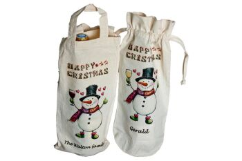 Personalised Bottle Bag