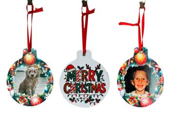 Personalised Christmas Tree Decoration
