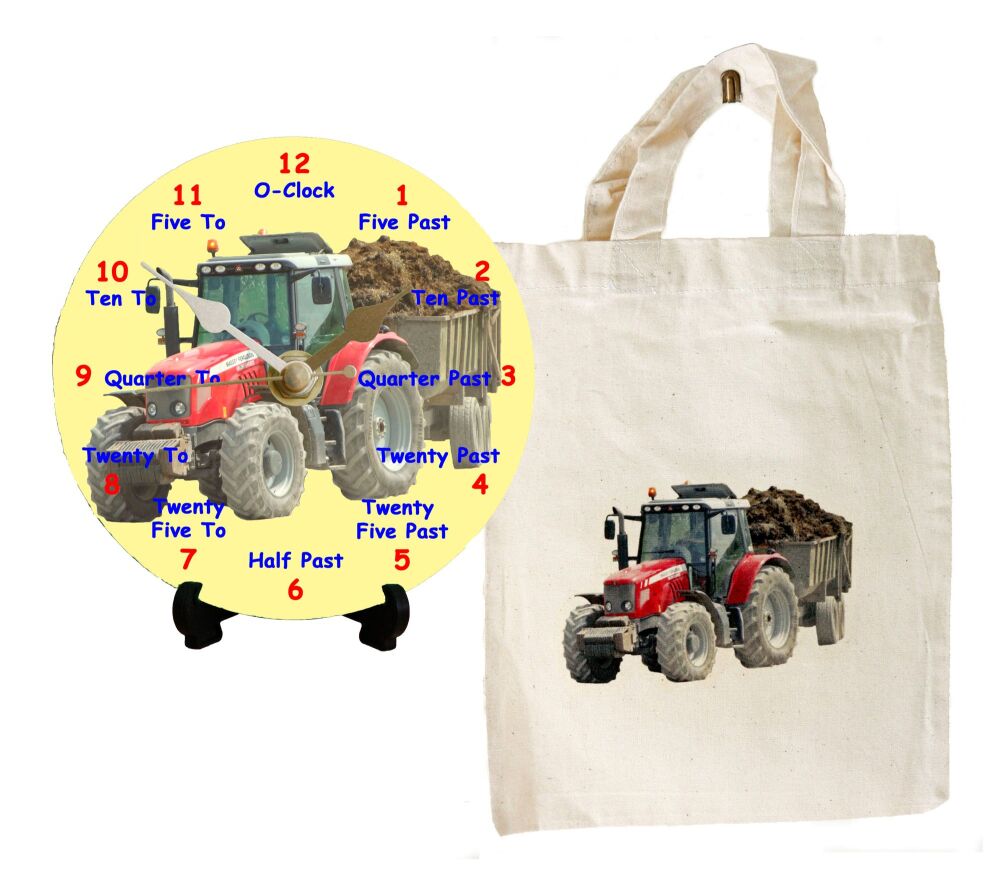 Tractors (Learn to Tell the Time)