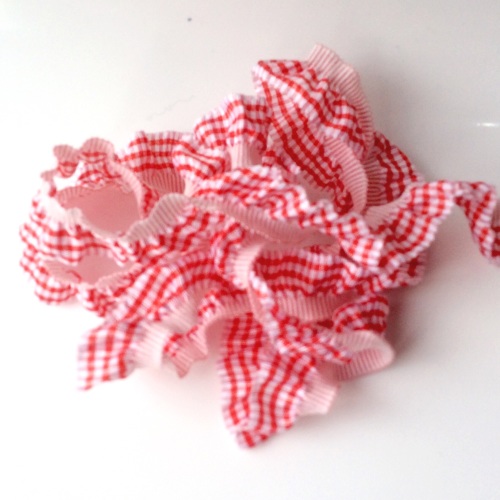 Red Gingham Elastic FCategories:  Required EDIT CATEGORIES Shop Home > Trim