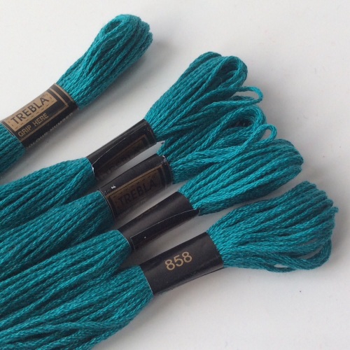 Embroidery Threads-Teal