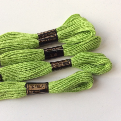 Embroidery Threads-LIME