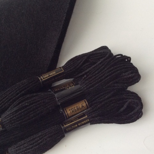 Embroidery Threads-BLACK