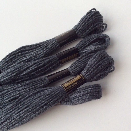 Embroidery Threads-CHARCOAL