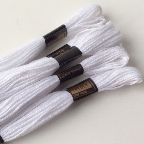 Embroidery Threads-SNOWY WHITE