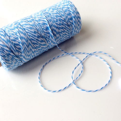 2 ply Bakers Twine - BABY BLUE
