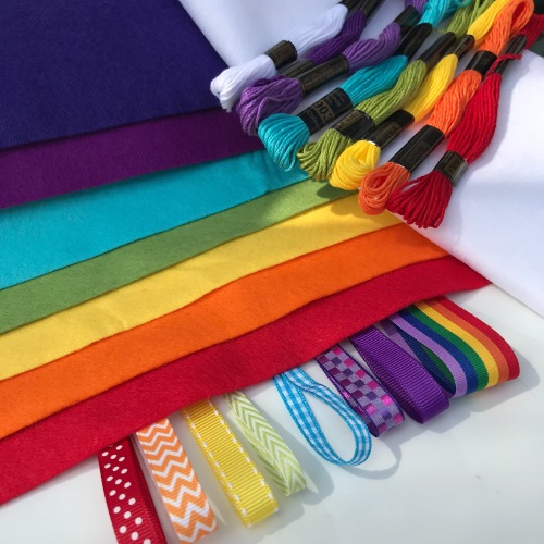 Rainbow Felt bundle