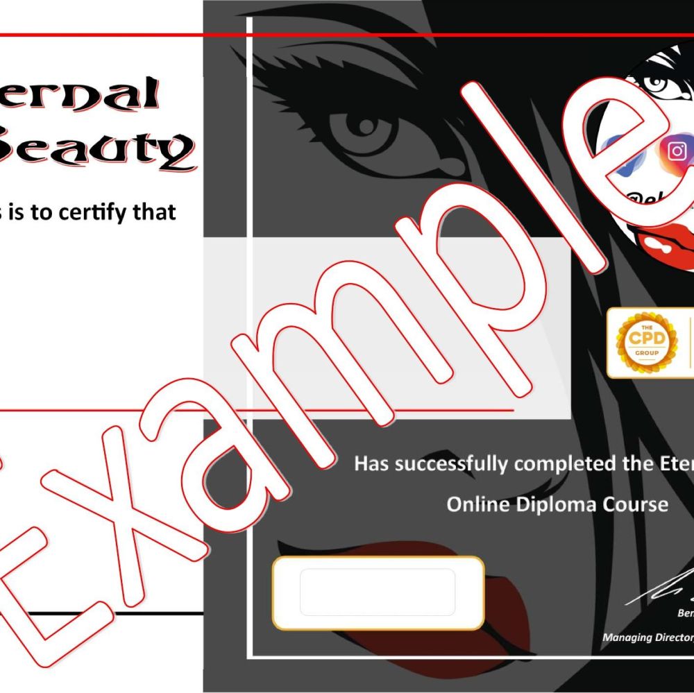 Hard Copy Training Manual & Certificate