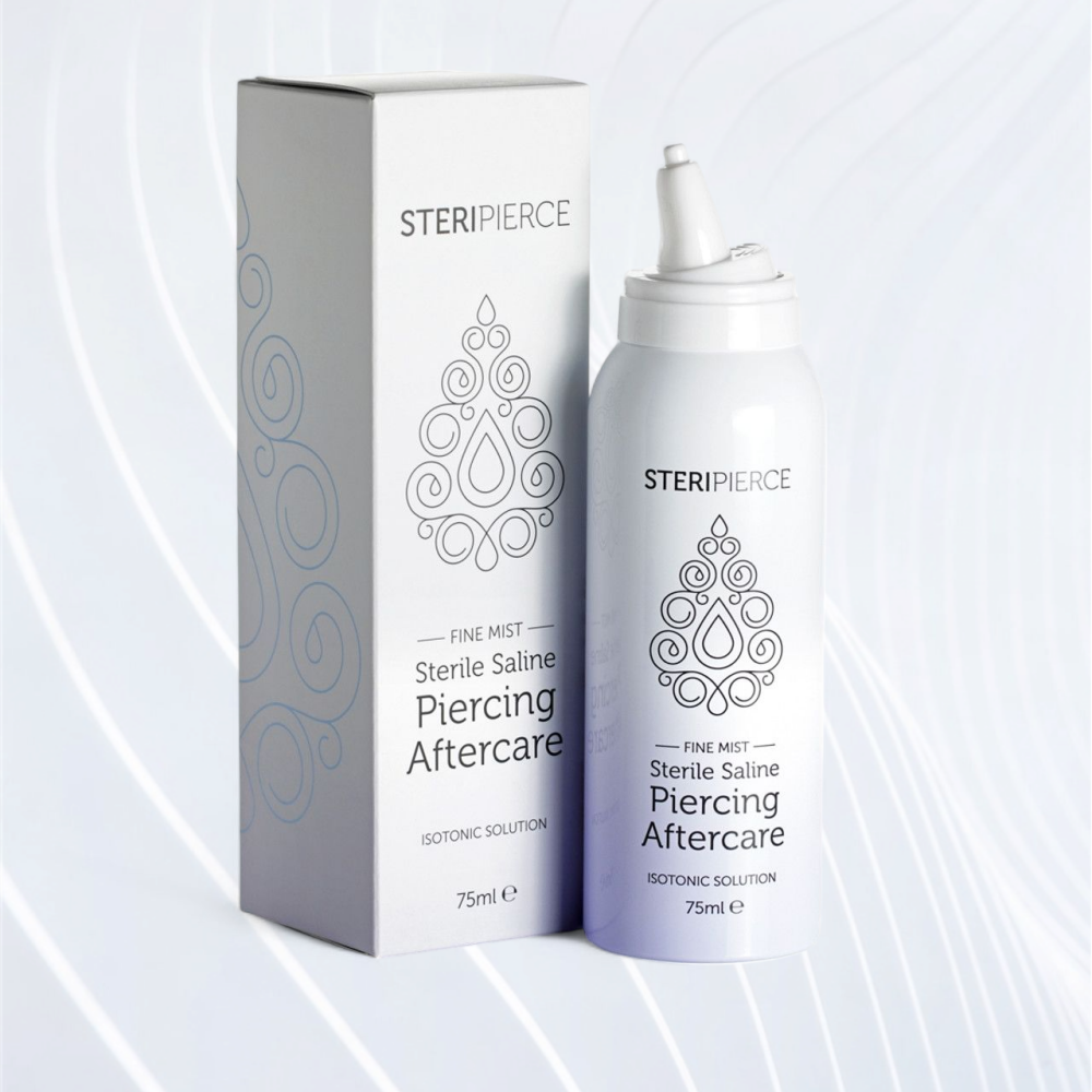 SteriPierce Fine Mist Sterile Saline Piercing Aftercare 75ml