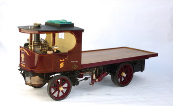 SOLD A Fine Exhibition quality 3 inch scale model of an 'Atkinson' steam lorry