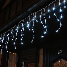 960 LED SNOWING ICICLES WHITE