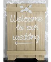 Welcome to our wedding sign