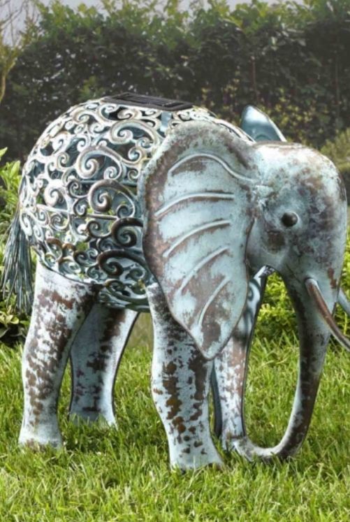 Solar Silhouette - Elephant