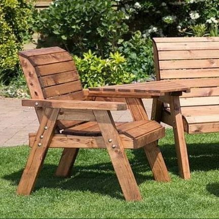 CHARLES TAYLOR TRADITIONAL WOODEN GARDEN FURNITURE
