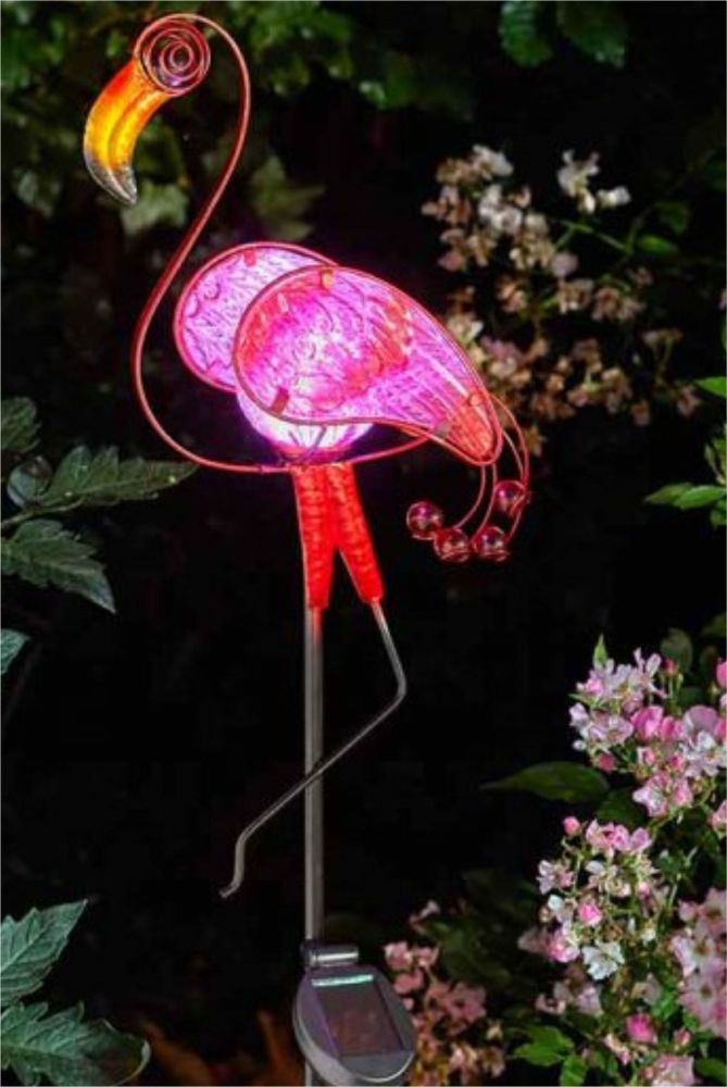 Solar Stake LIgth - Flamingo