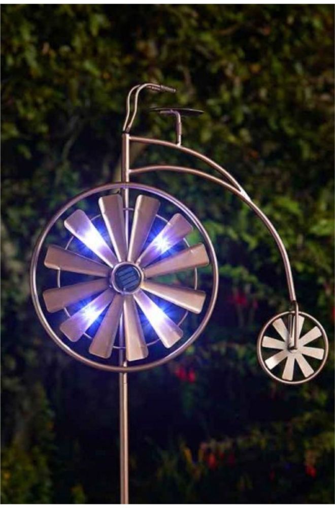 Solar Wind Spinner - Penny Farthing