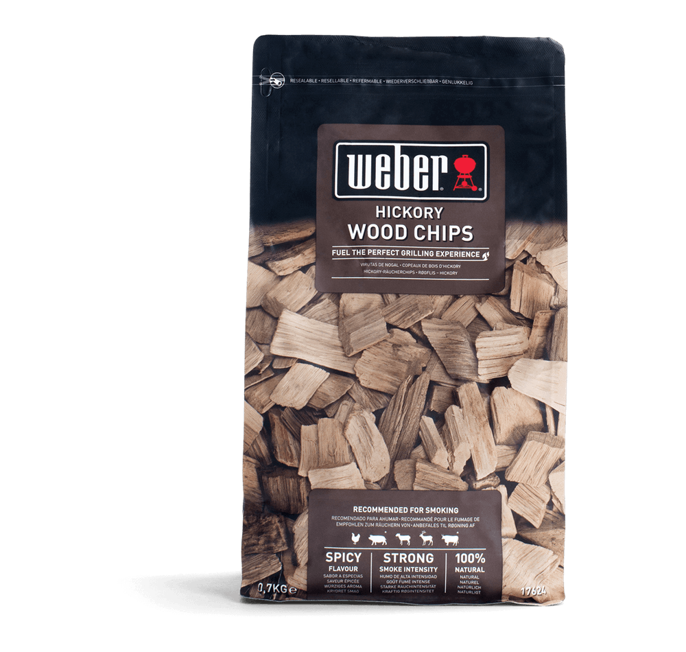Weber Wood Chips - Hickory - 0.7kg