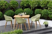 LIFESTYLE GARDEN NASSAU 4 SEAT SQUARE SET