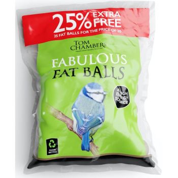 Fat Balls re-fill 25 pack + 25% extra  Free