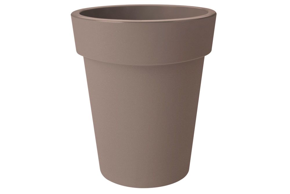 GREEN BASIC TOP PLANTER HIGH 35 taupe