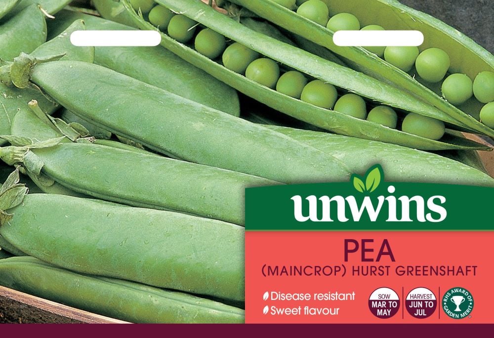 Pea (Maincrop) Hurst Greenshaft             