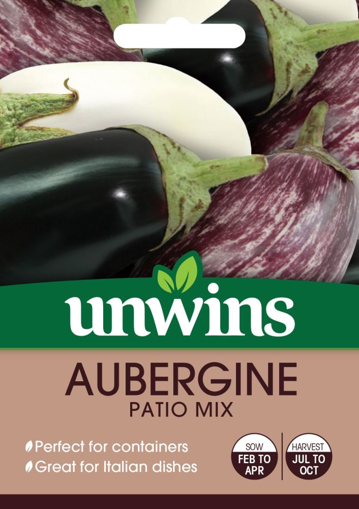 Aubergine Patio Mix
