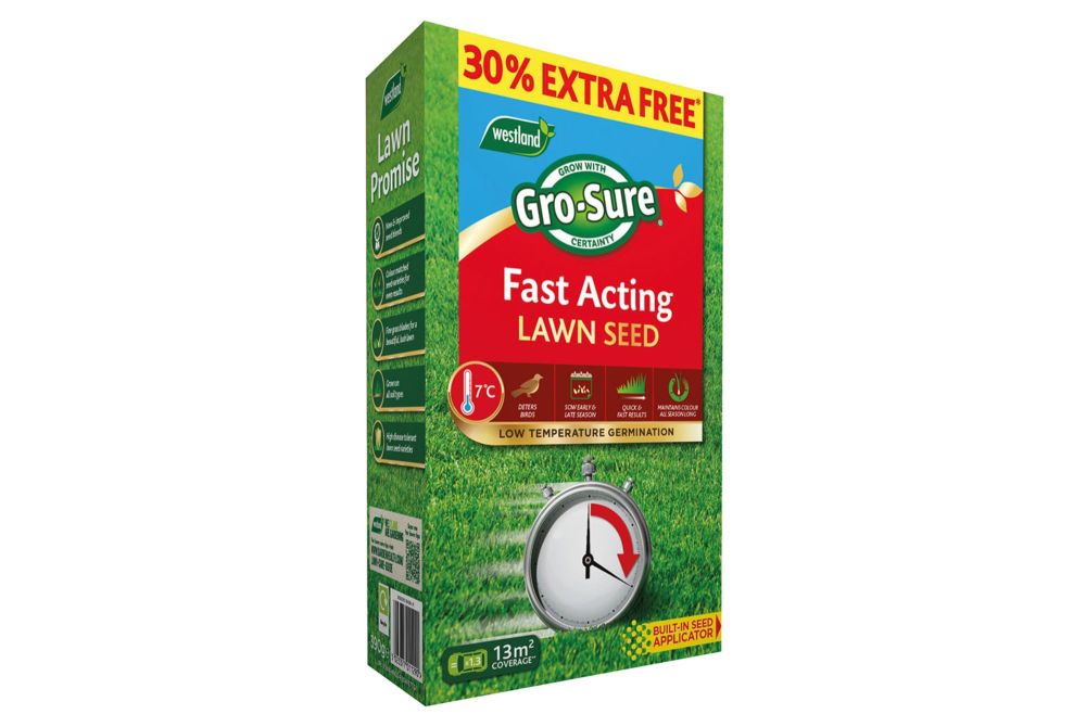 Gro-Sure fast acting lawn seed 13sqm