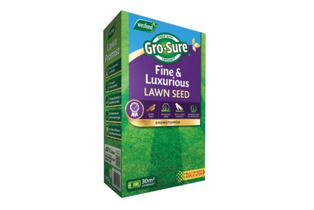 Gro-Sure fine&luxurious lawn seed 30 sqm