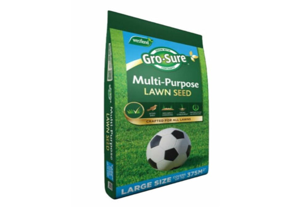 Gro-sure multi purpose lawn seed 375sqm