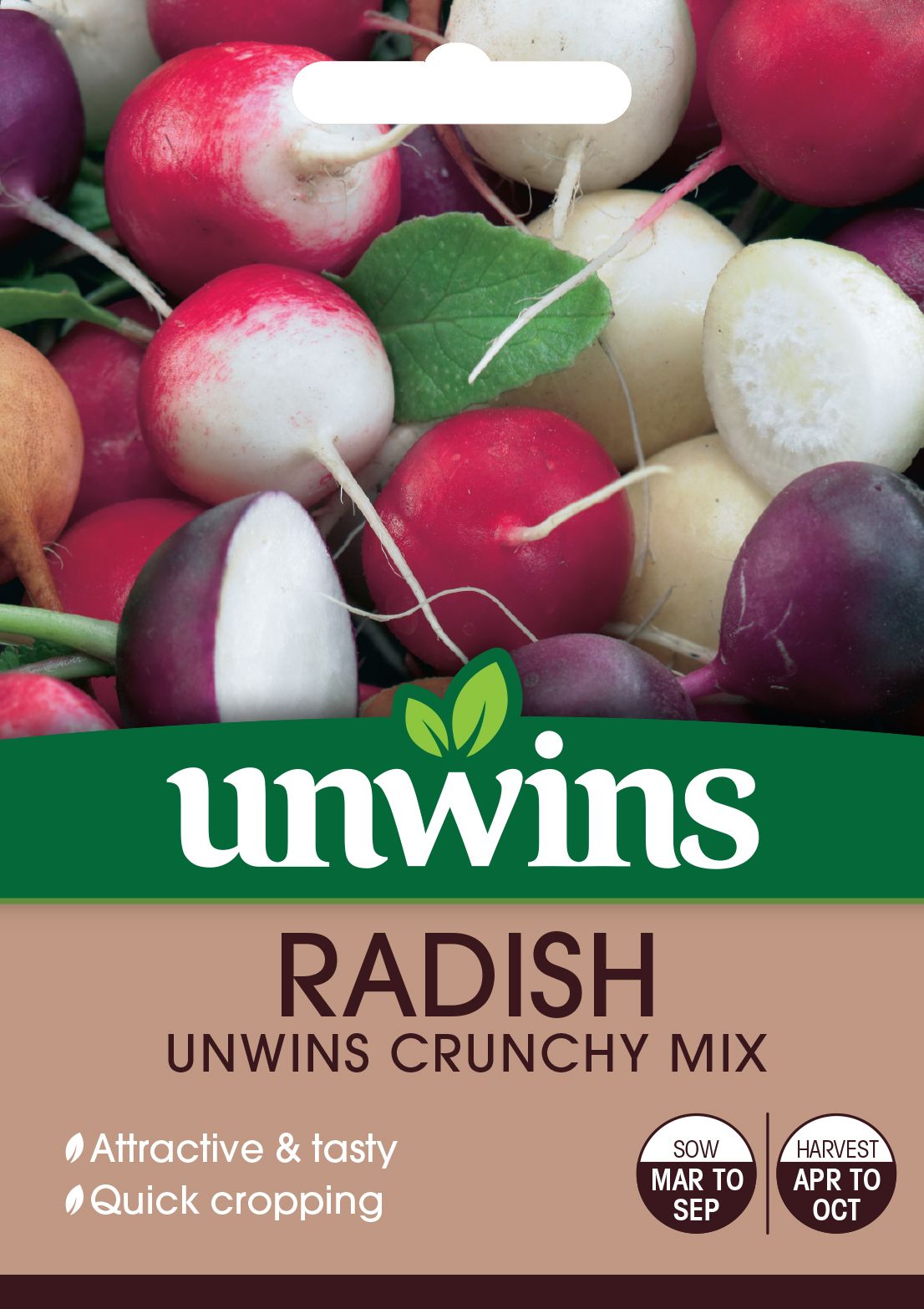 Radish (Globe) Unwins Crunchy Mix 