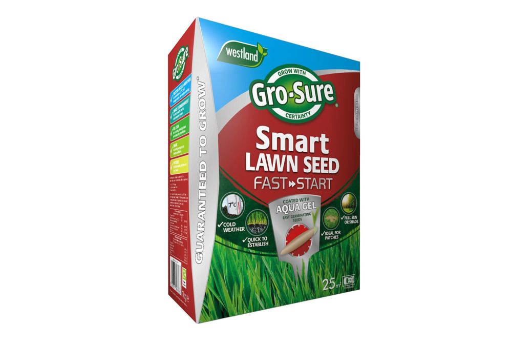 Gro-Sure Smart Lawn Seed FastStart 25m2