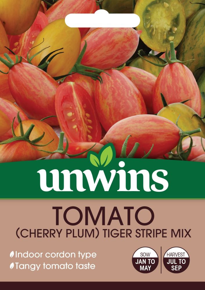 Tomato (Cherry Plum) Tiger Stripe Mix
