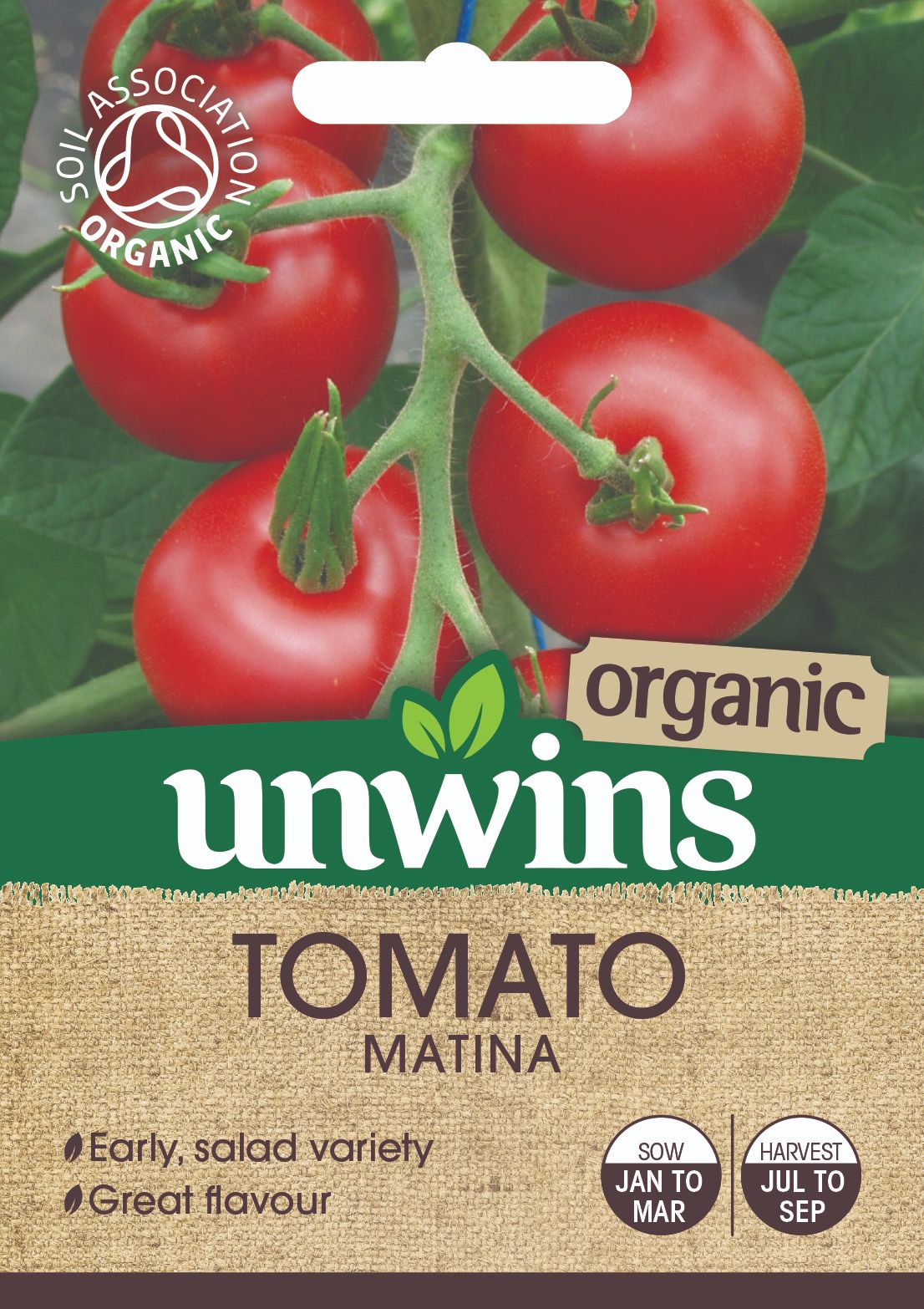 Tomato (Round) Matina (Organic)