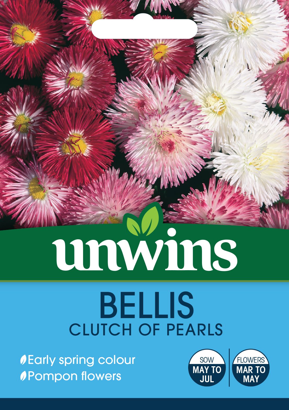 Bellis Clutch Of Pearls