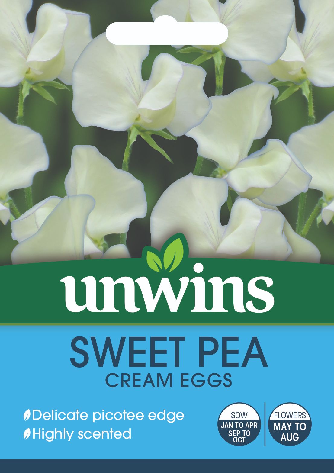 Sweet Pea Cream Eggs