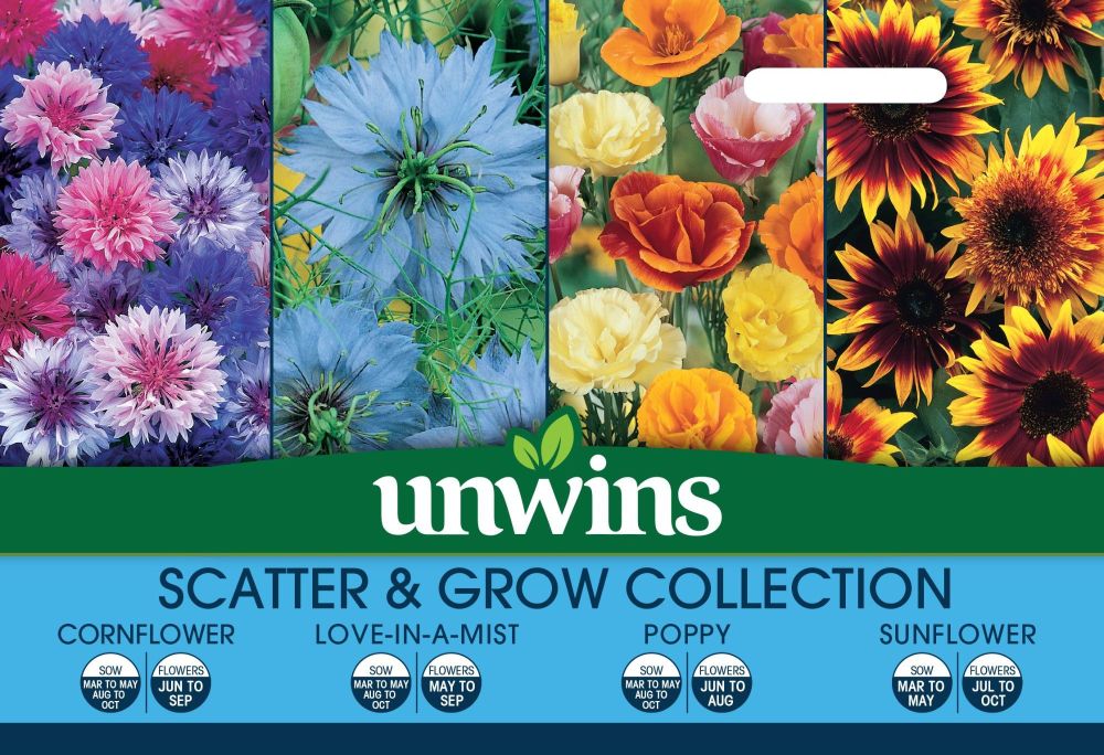 Unwins Scatter & Grow Collection Pack