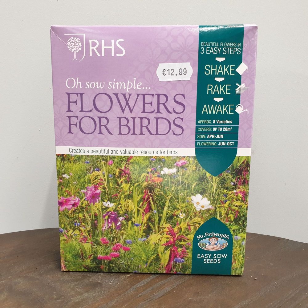 RHS FLOWERS FOR BIRDS box