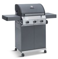GRILLSTREAM CLASSIC 3 BURNER HYBRID - MATT GREY