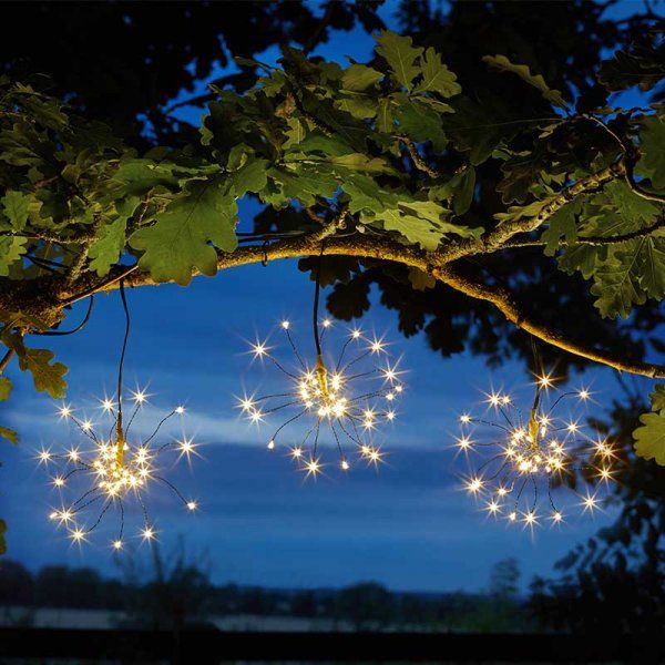 Triple Starburst String Lights