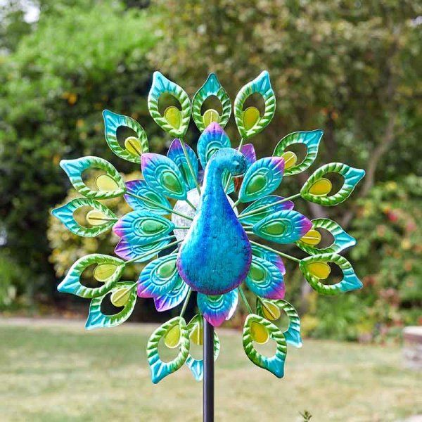 Solar Wind Spinner - Peacock