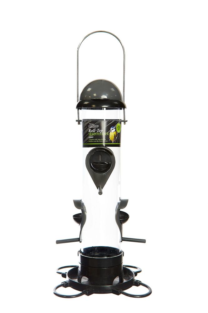 ROLL - TOP SEED FEEDER 4 PORT