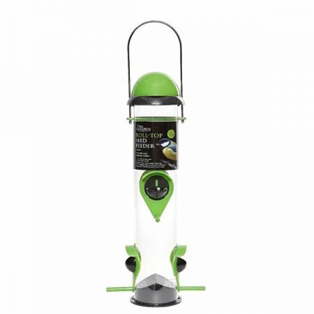 GREEN ROLL - TOP SEED FEEDER 4 PORT