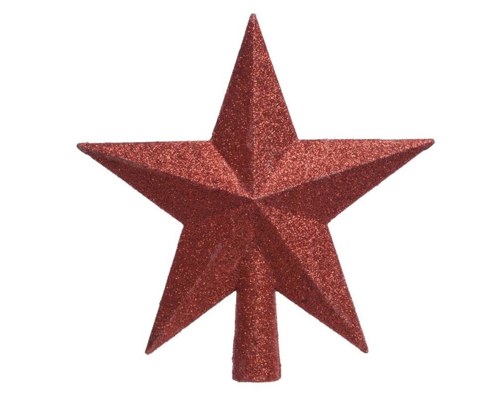 Tree topper - red