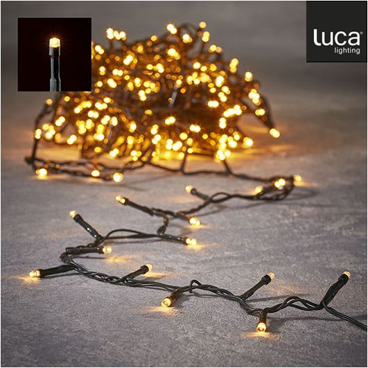 192 LED Warm White String Lights - Battery operated