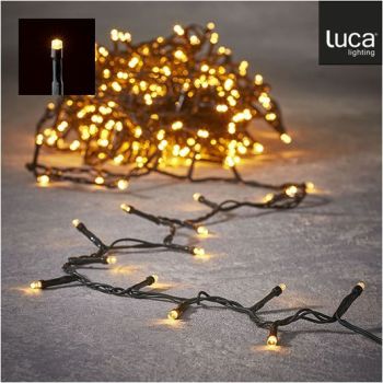 368 LED STRING LIGHTS - WARM WHITE - battery operated
