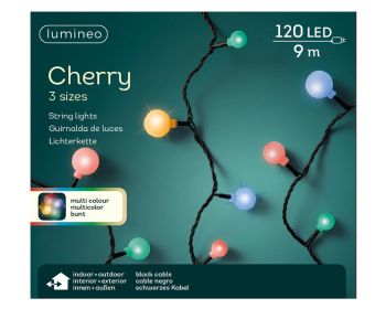 CHERRY LIGHTS - 120 LED - MULTICOLOUR