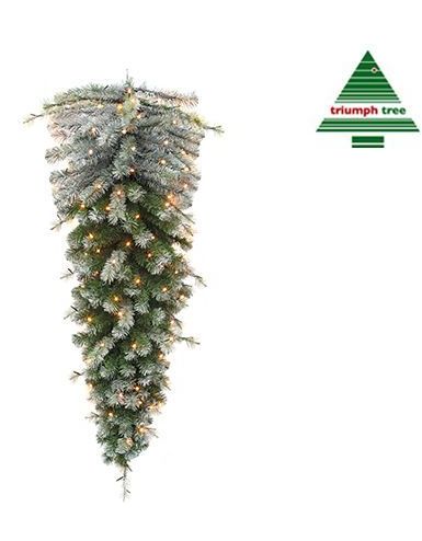 BELIAN GARLAND HANGING - GREEN FROSTED - LED LIGTHS