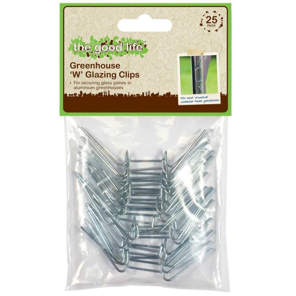W Glazing Clips - Pack of 25