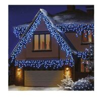360 SNOWING ICICLE led lights - Blue and White mix