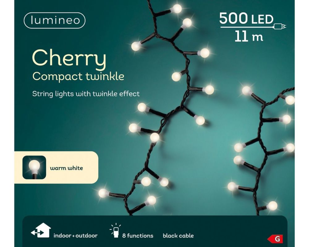 CHERRY LIGHTS - 500 LED - COOL WHITE